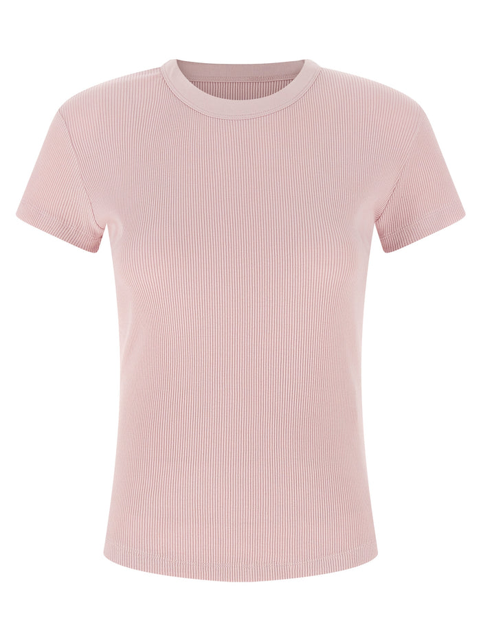 Isabel Marant 100% cotton t-shirt in pink
