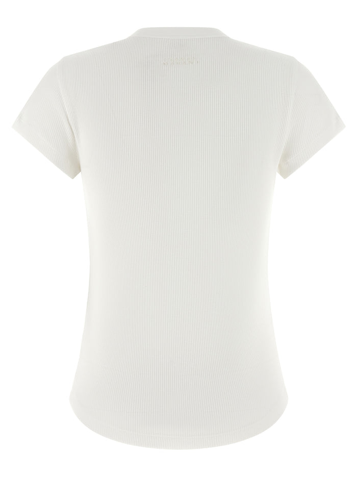 Isabel Marant 100% Cotton t-shirt in white — view 2