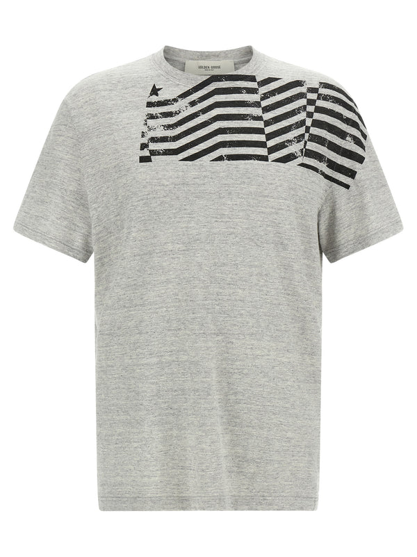 Golden Goose 100% cotton t-shirt in gray