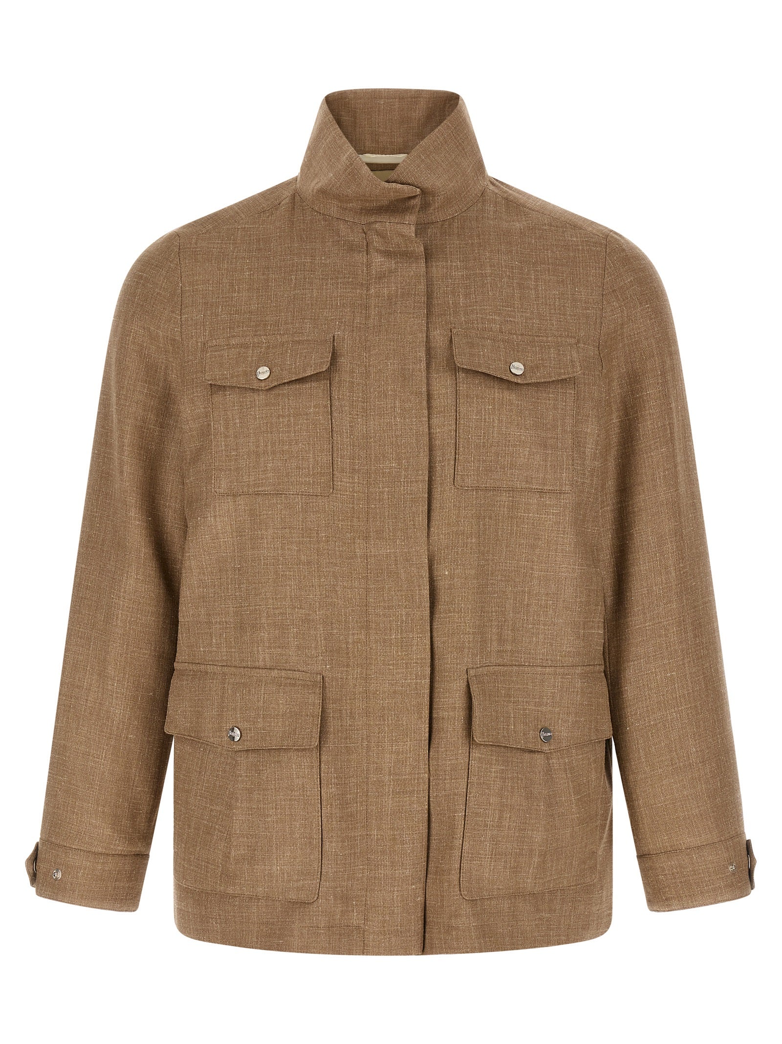 Herno 47% wool jacket in beige