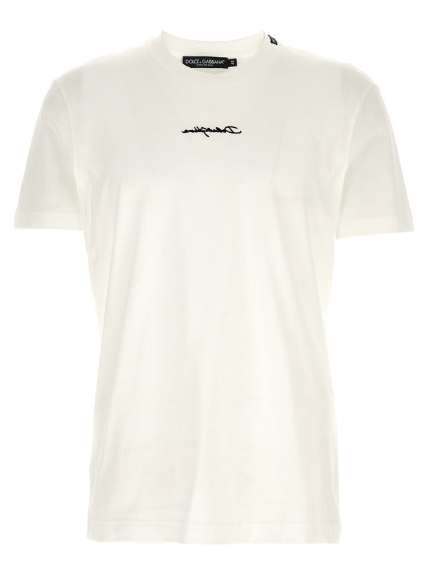Dolce & Gabbana 100% Cotton t-shirt in white