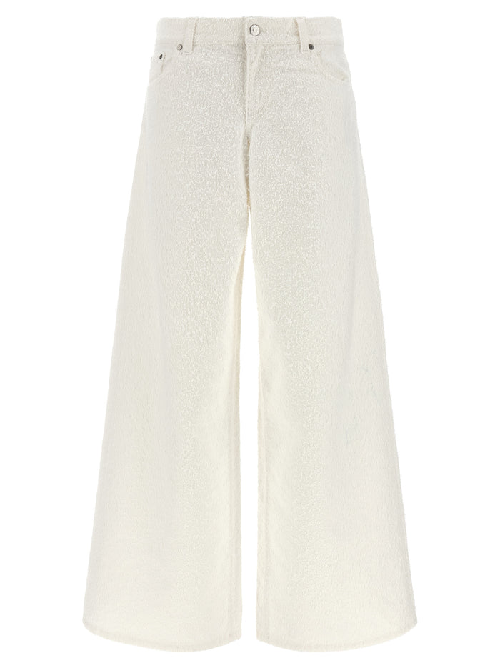 Stella McCartney 100% Cotton jeans in white