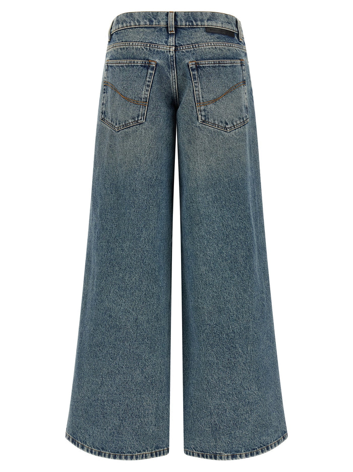 Stella McCartney 100% Cotton jeans in blue — view 2