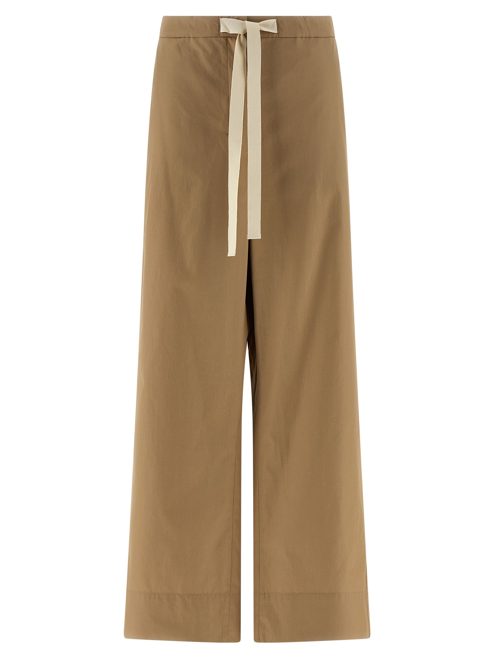 'S Max Mara 100% Cotton trousers in beige
