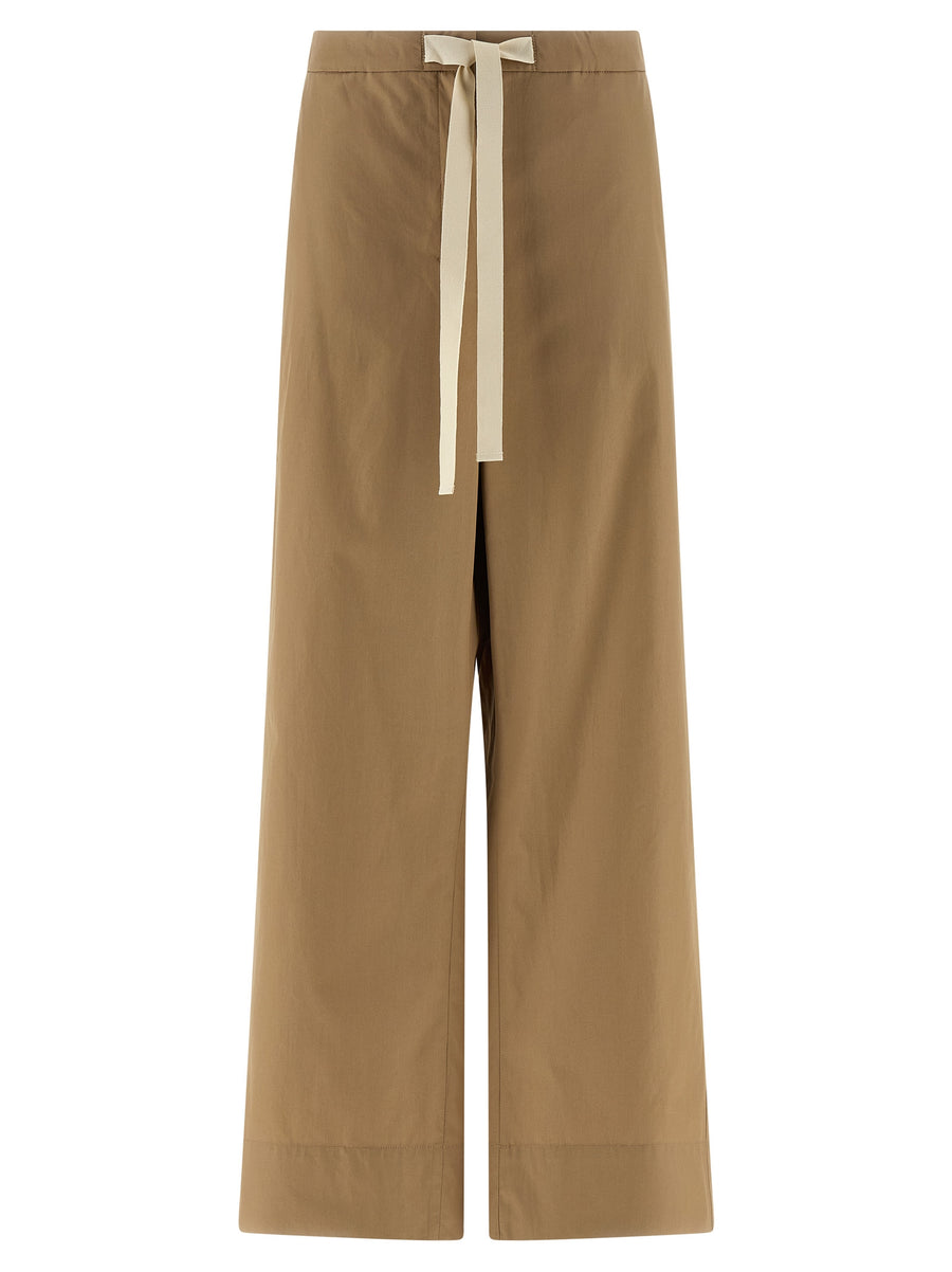 'S Max Mara 100% Cotton trousers in beige