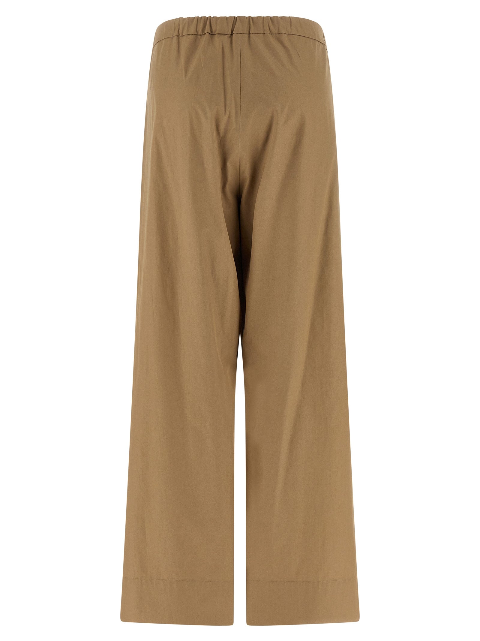 'S Max Mara 100% Cotton trousers in beige — view 2