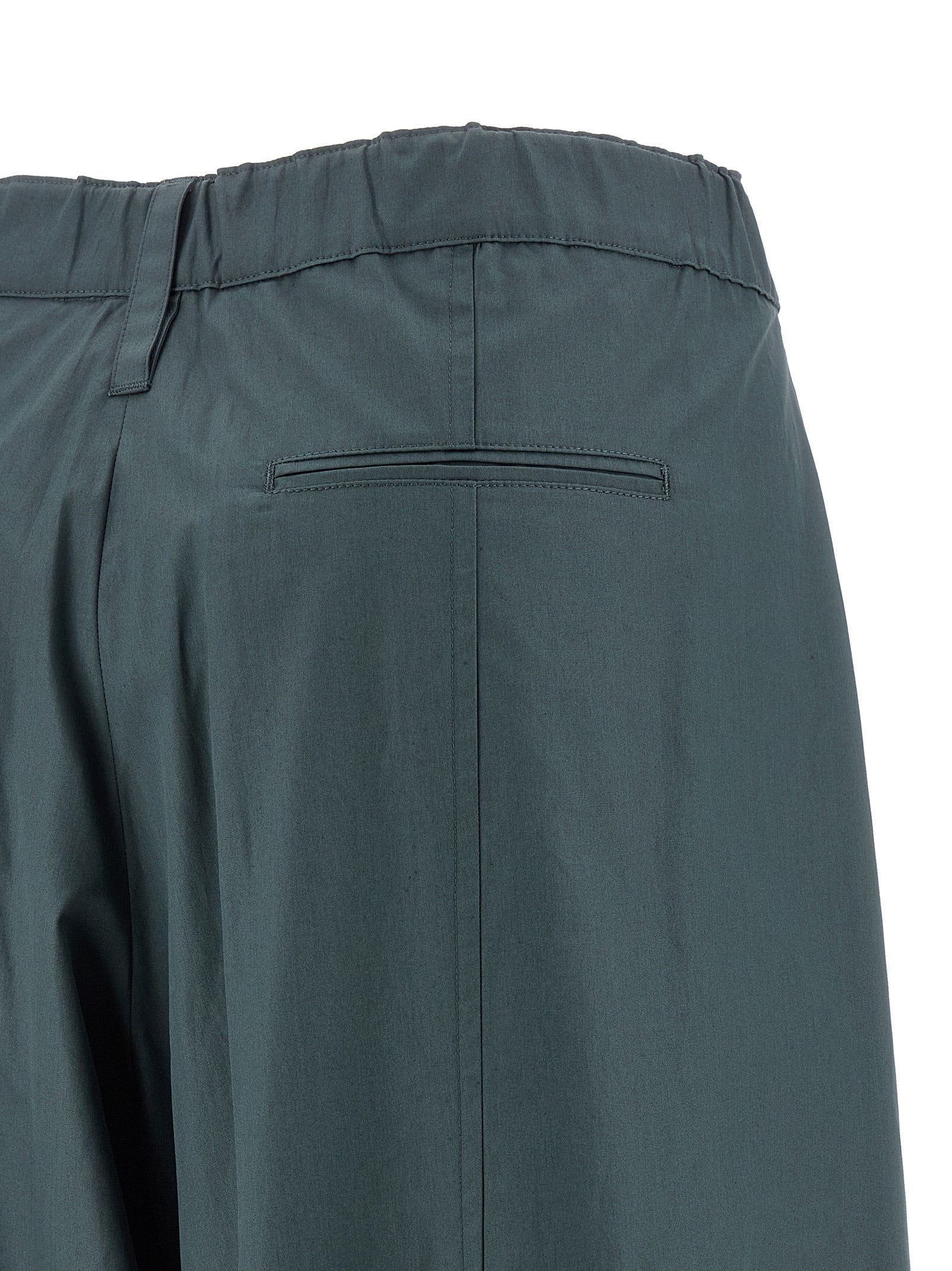 'S Max Mara 100% Cotton trousers in blue — view 4