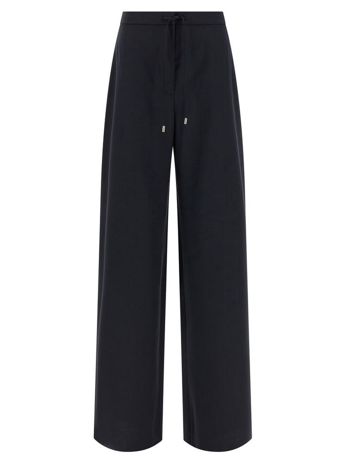 Max Mara 100% Virgin Wool trousers in black