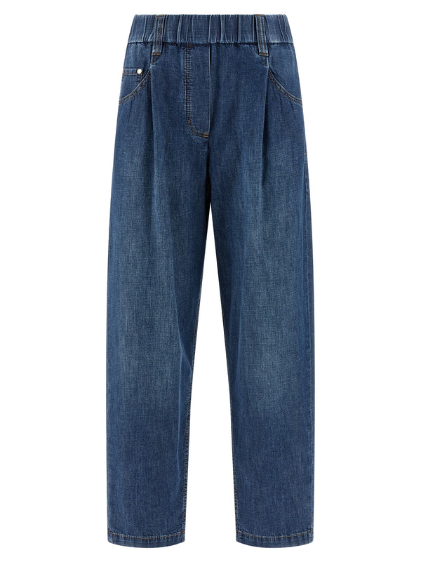 Brunello Cucinelli 100% Cotton jeans in blue