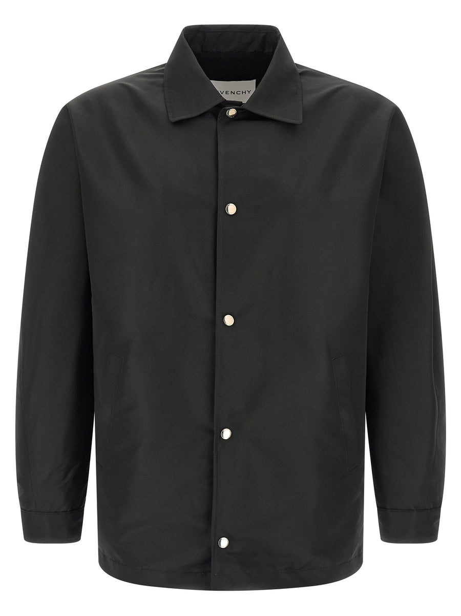 Givenchy 100% polyester; viscose lining jacket in black