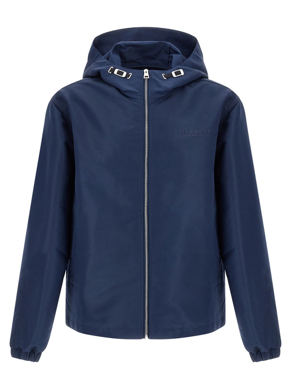 Givenchy 100% polyester jacket in navy
