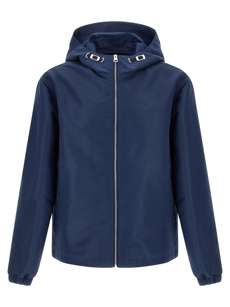 Givenchy 100% polyester jacket in navy