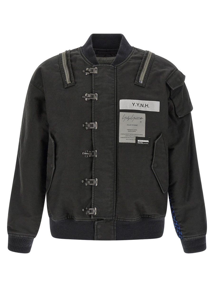 Yohji Yamamoto 100% Cotton jacket in black