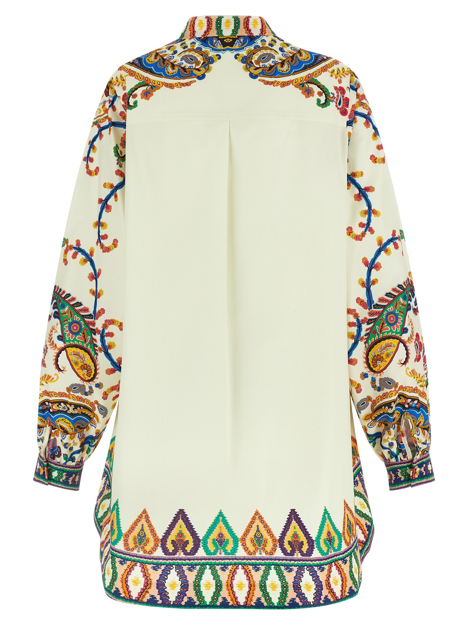 Etro 100% cotton tunic in multicolor — view 2