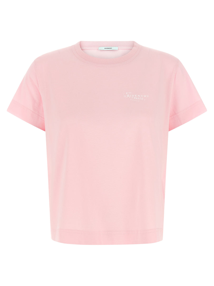 Givenchy 100% cotton t-shirt in pink