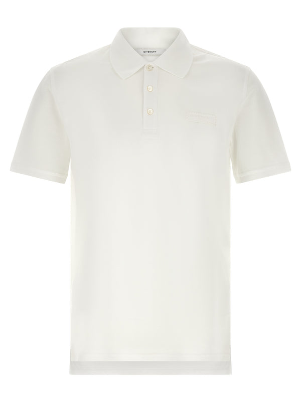 Givenchy 100% Cotton polo shirt in white