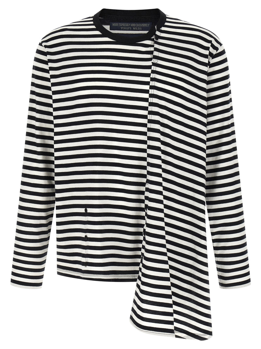 Yohji Yamamoto 100% Cotton cardigan in black