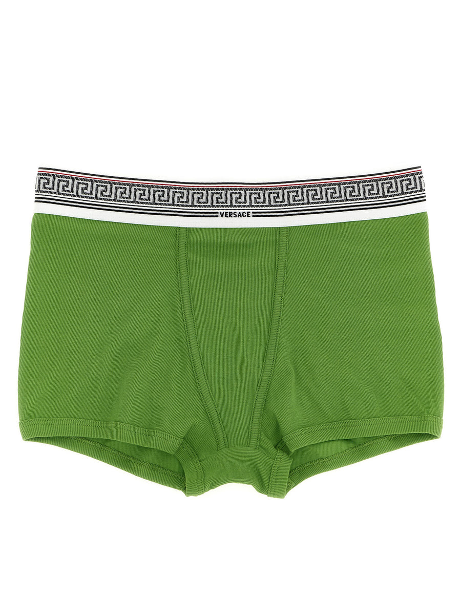 Versace 95% Cotton briefs in green