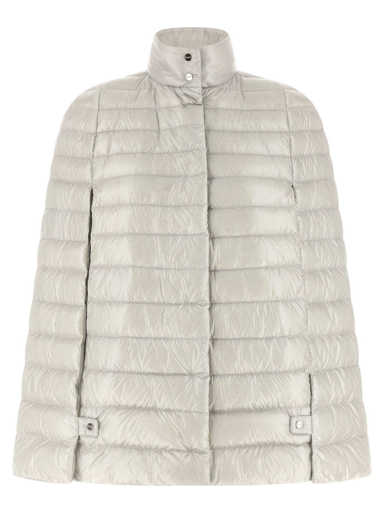 Herno 100% polyamide down jacket in gray