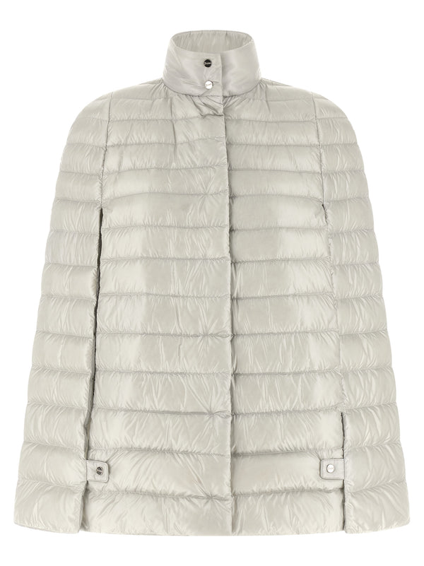 Herno 100% polyamide down jacket in gray