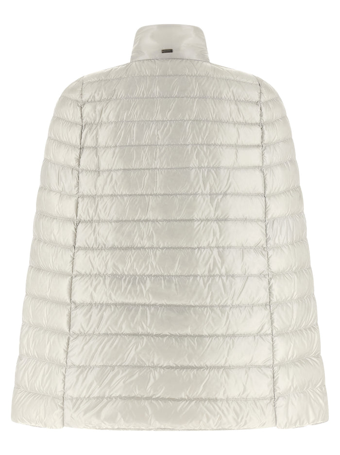 Herno 100% polyamide down jacket in gray — view 2