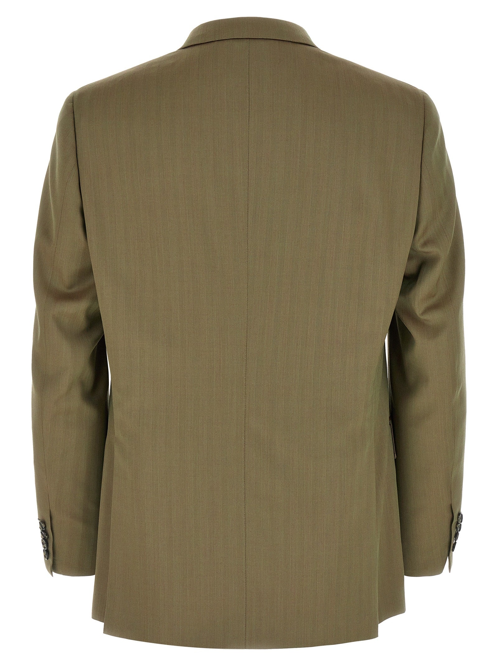Brioni 100% Wool pant suit in green — view 2