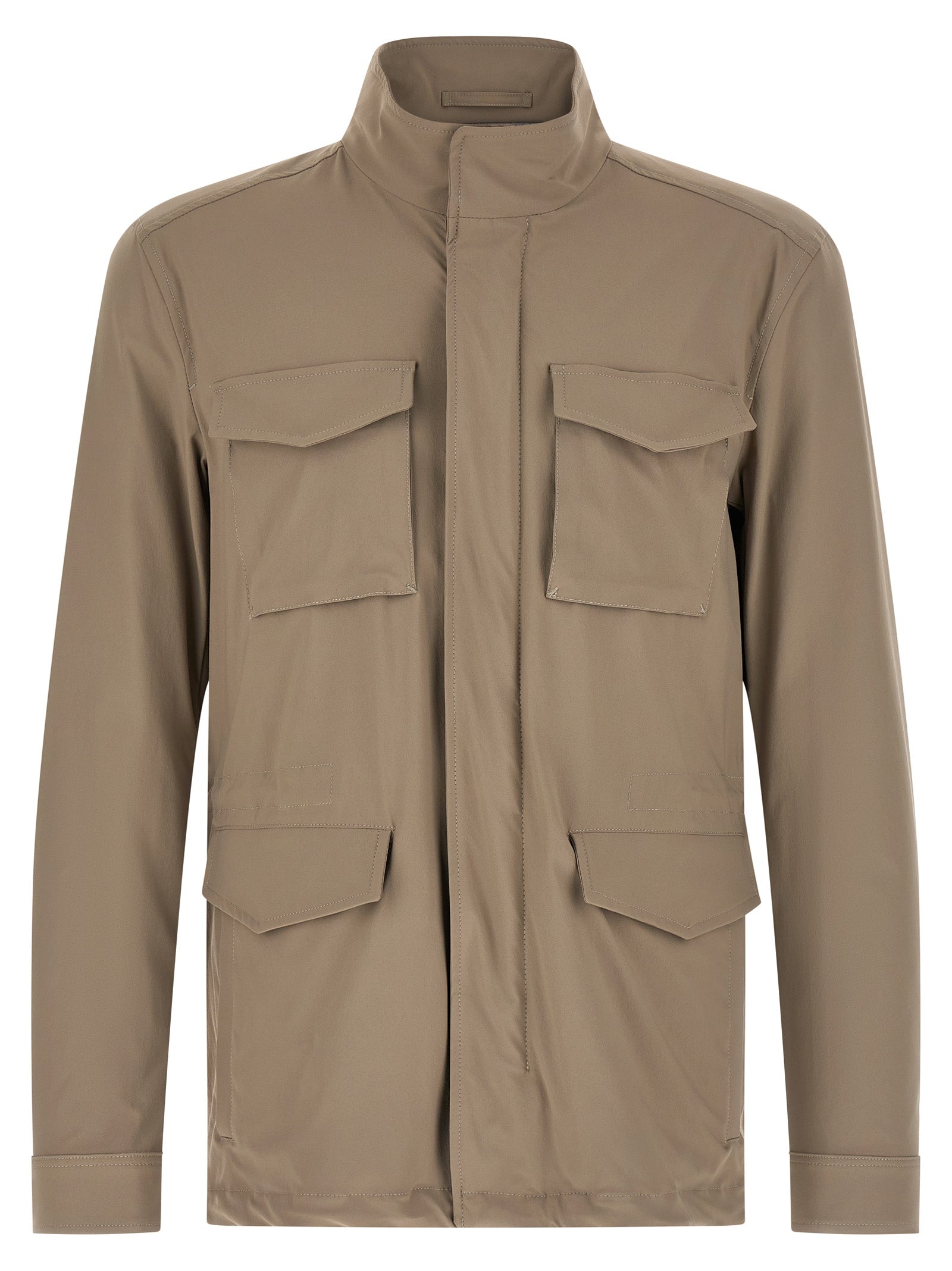 Herno 88% Polyamide jacket in beige