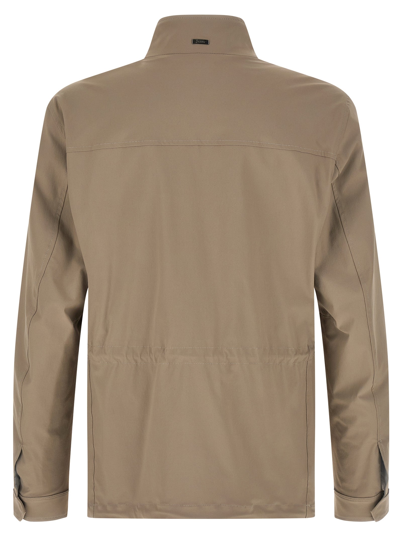 Herno 88% Polyamide jacket in beige — view 2