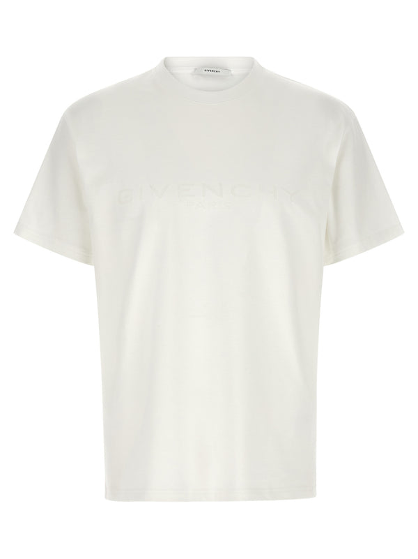 Givenchy 82% cotton t-shirt in white