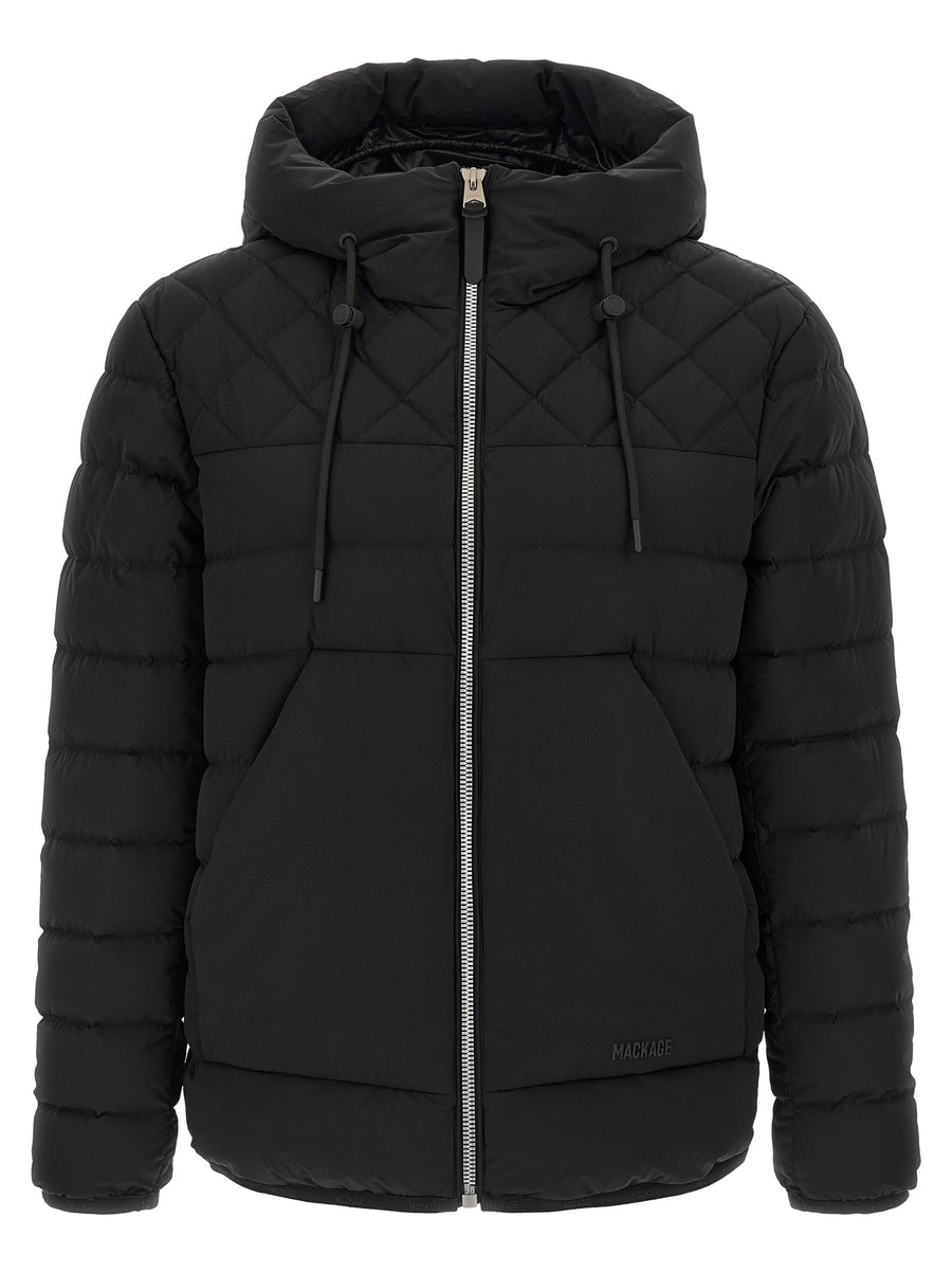 Mackage 82% Recycled Nylon down jacket in black