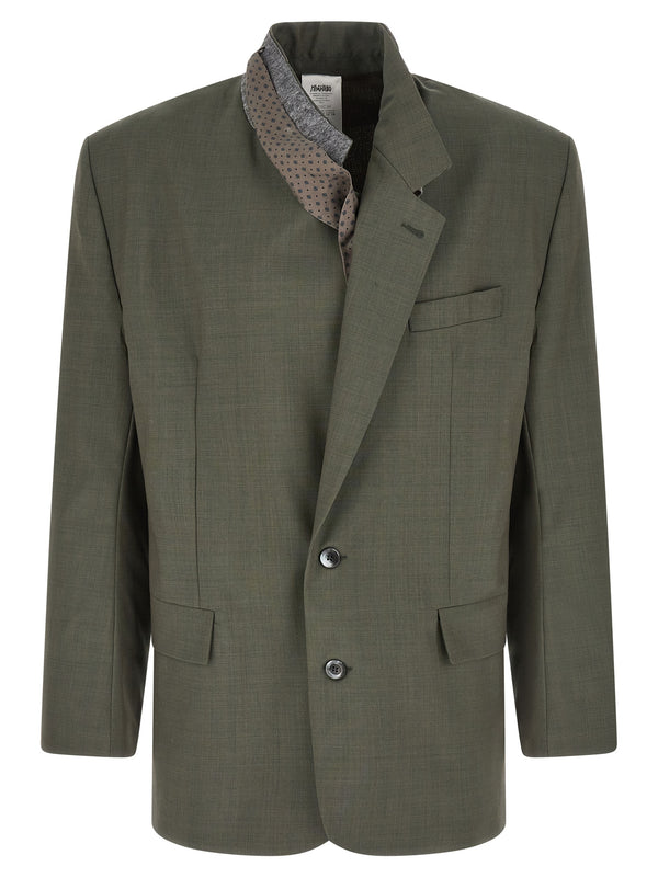 Magliano 100% virgin wool blazer in green