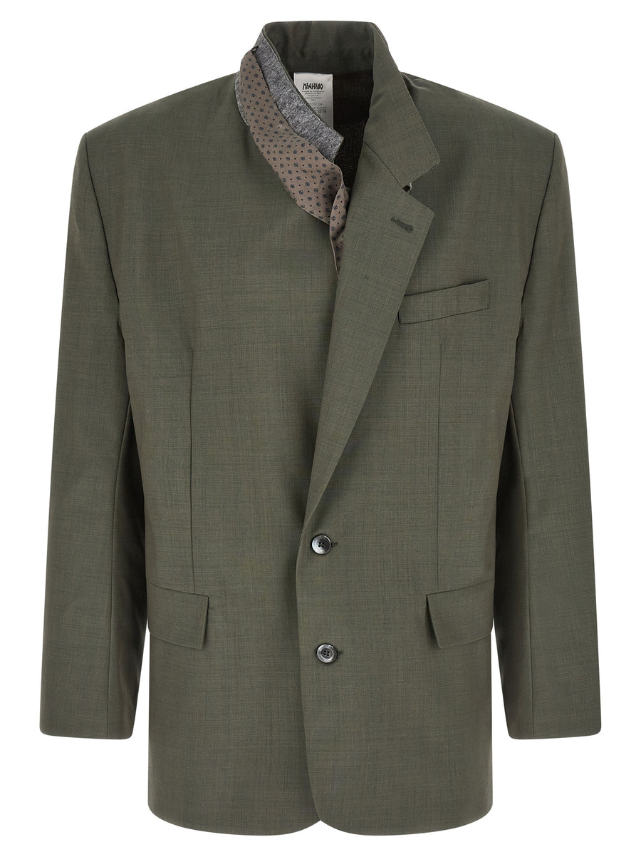 Magliano 100% virgin wool blazer in green