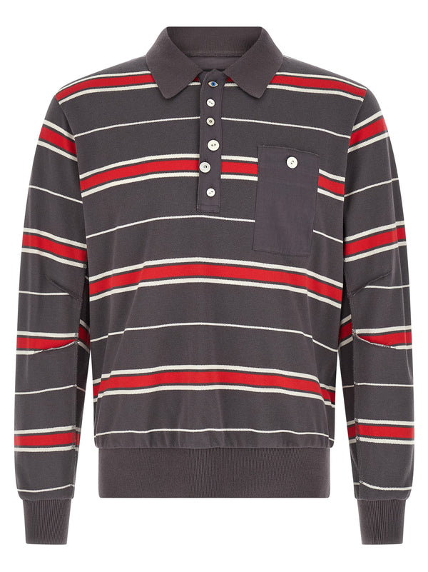 Undercover 100% Cotton polo shirt in gray
