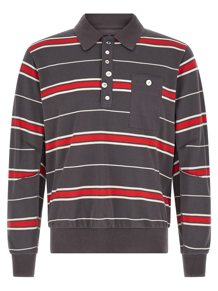 Undercover 100% Cotton polo shirt in gray