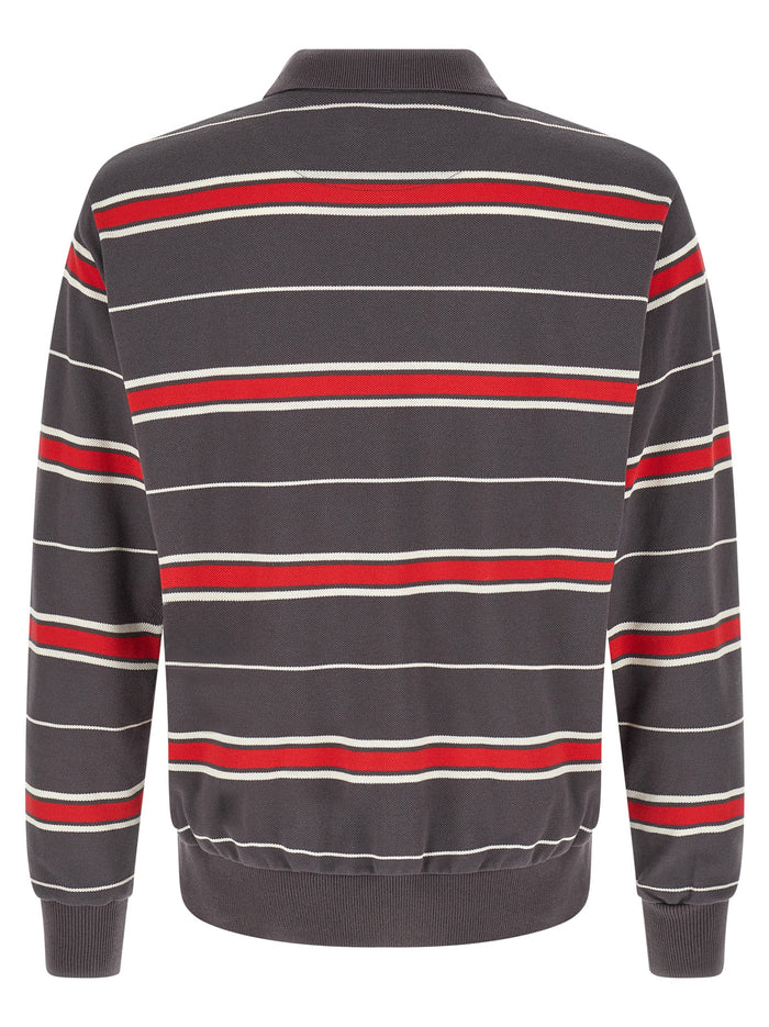 Undercover 100% Cotton polo shirt in gray — view 2