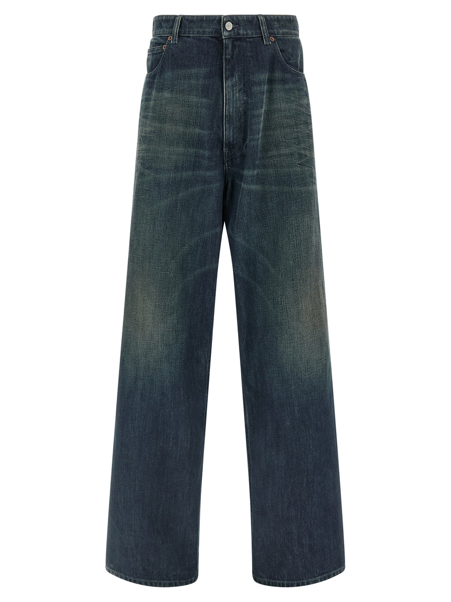 MM6 Maison Margiela 100% cotton jeans in blue