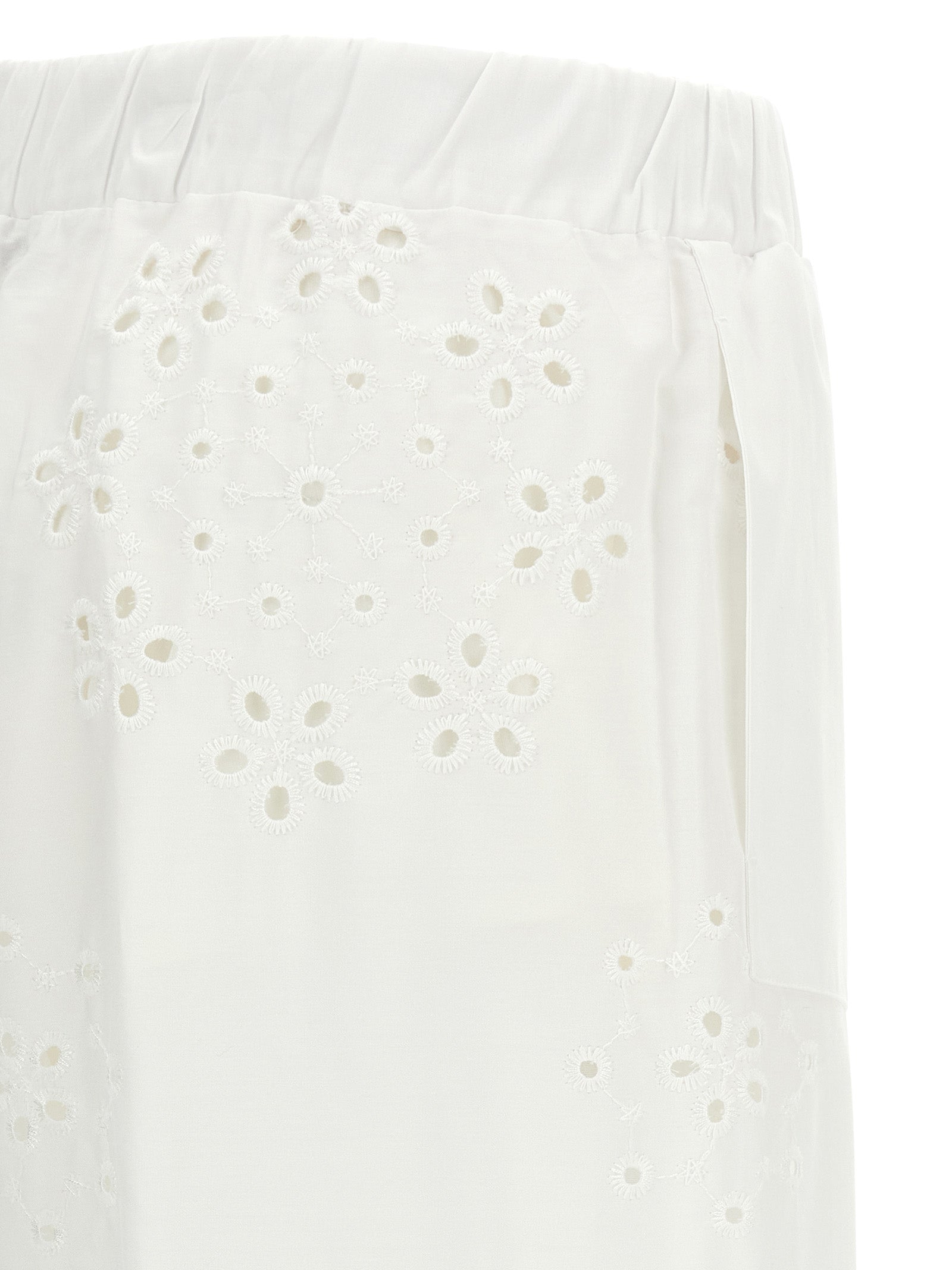 Herno 98% Cotton trousers in white — view 4