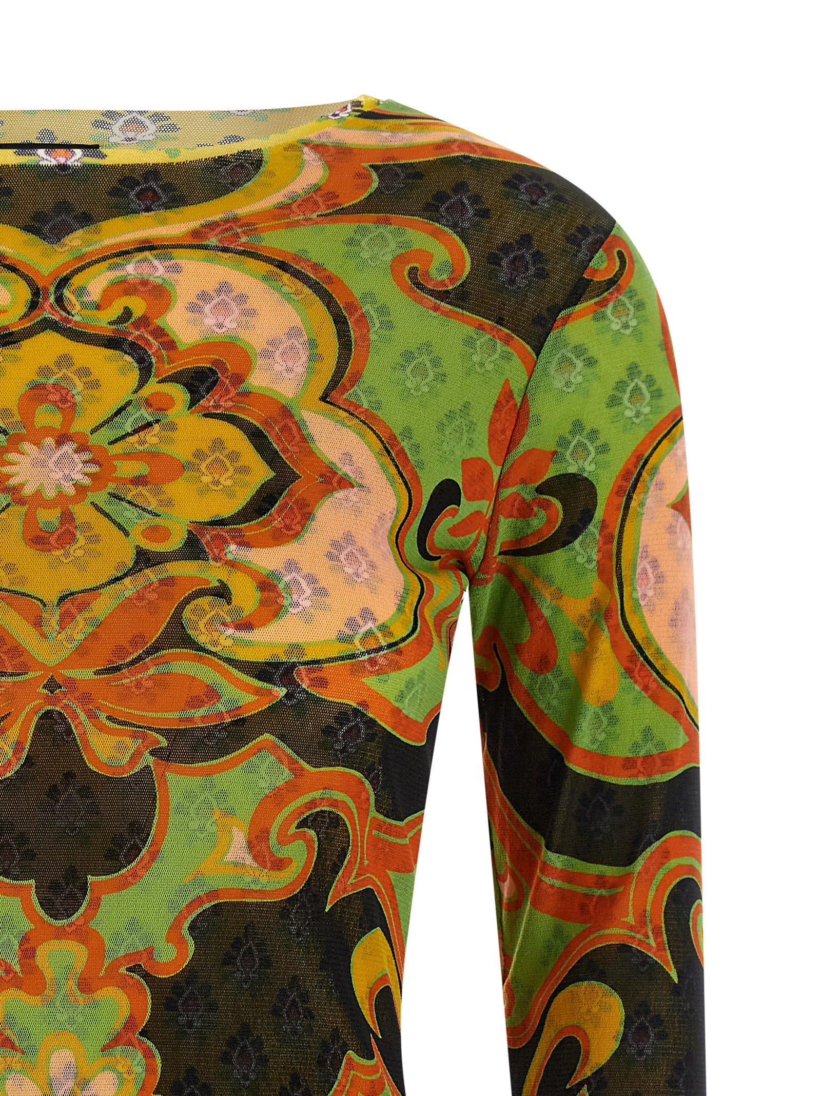 Etro 100% polyamide sweater in multicolor — view 3