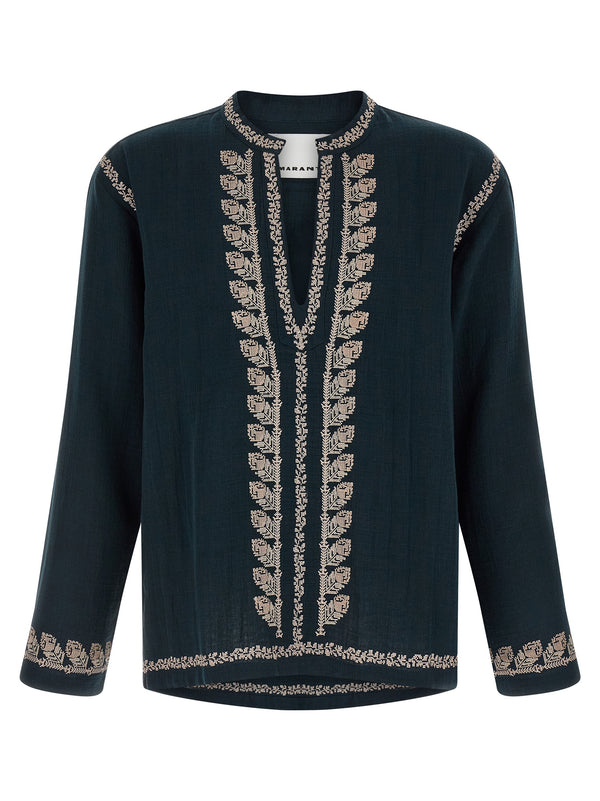 Marant 100% Cotton blouse in blue
