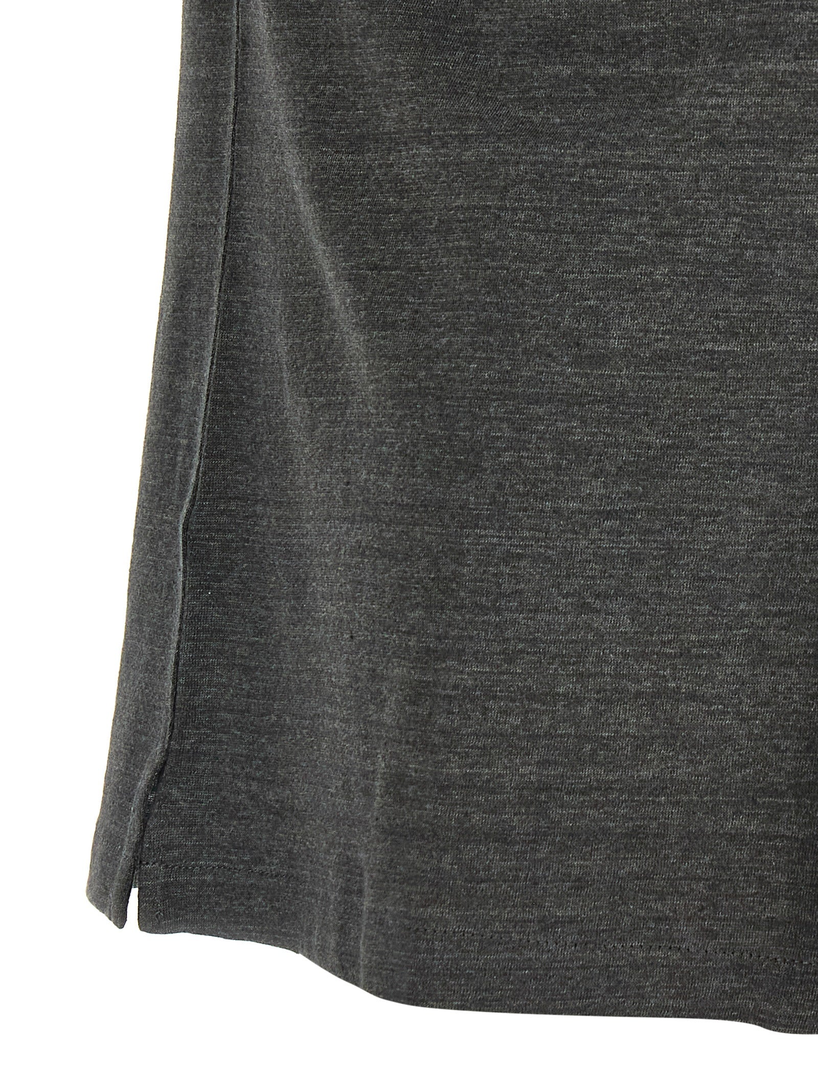 Brunello Cucinelli 74% Linen shirt in gray — view 4