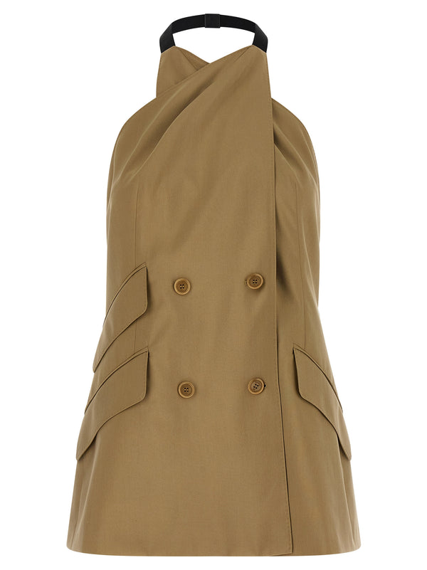 Max Mara 75% virgin wool blazer in beige