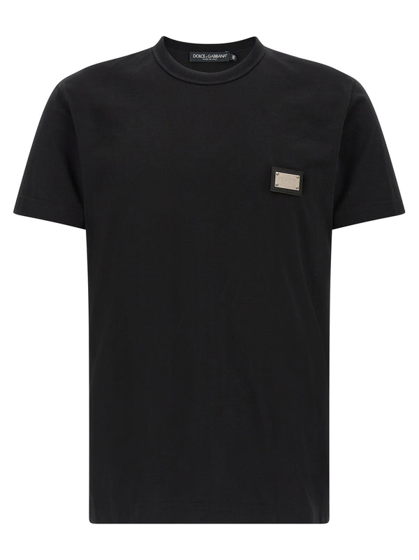 Dolce & Gabbana 100% Cotton t-shirt in black