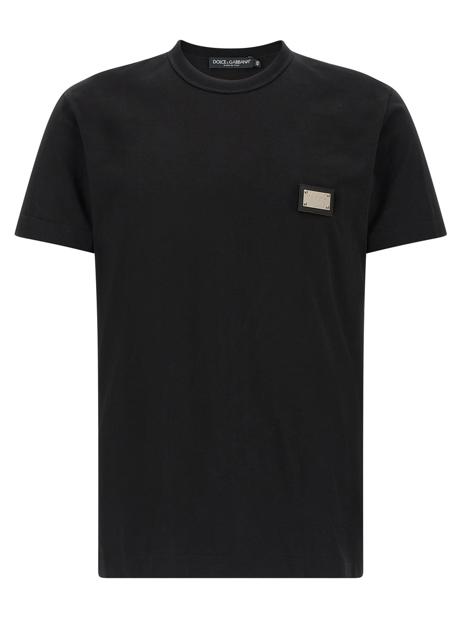 Dolce & Gabbana 100% Cotton t-shirt in black