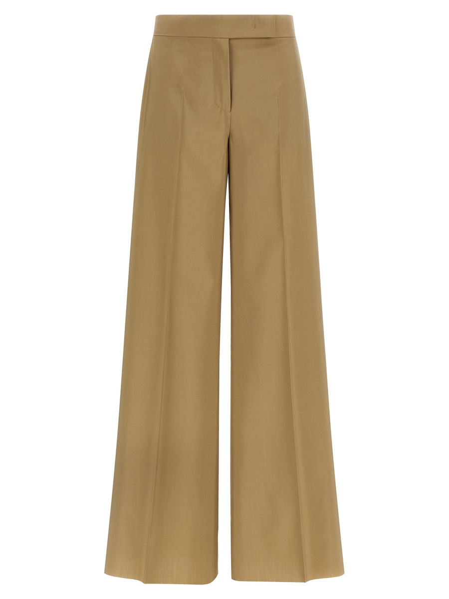 Max Mara 75% Virgin Wool trousers in beige