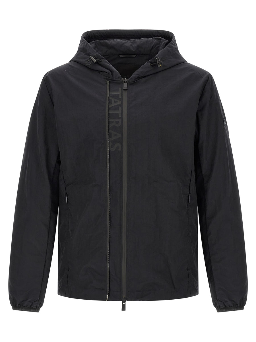 Tatras 100% nylon jacket in black