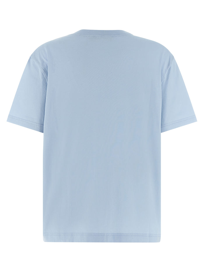 Dolce & Gabbana 100% cotton t-shirt in blue — view 2
