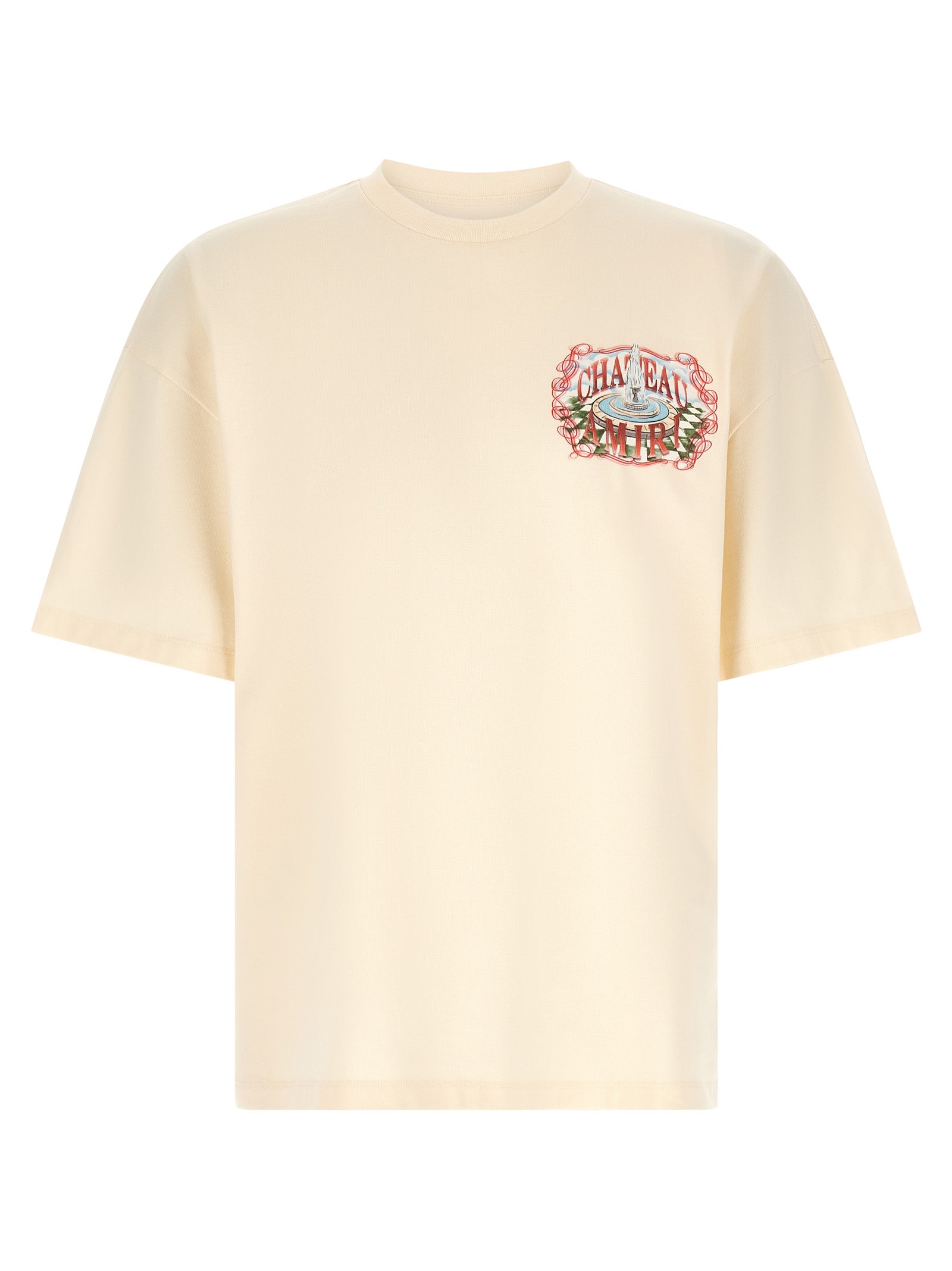 Amiri 100% Cotton t-shirt in beige