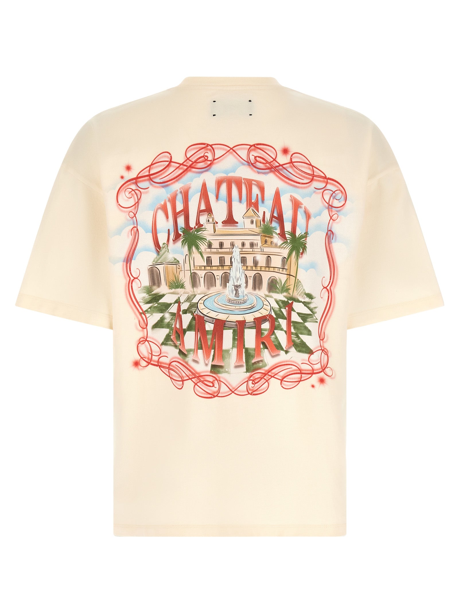 Amiri 100% Cotton t-shirt in beige — view 2