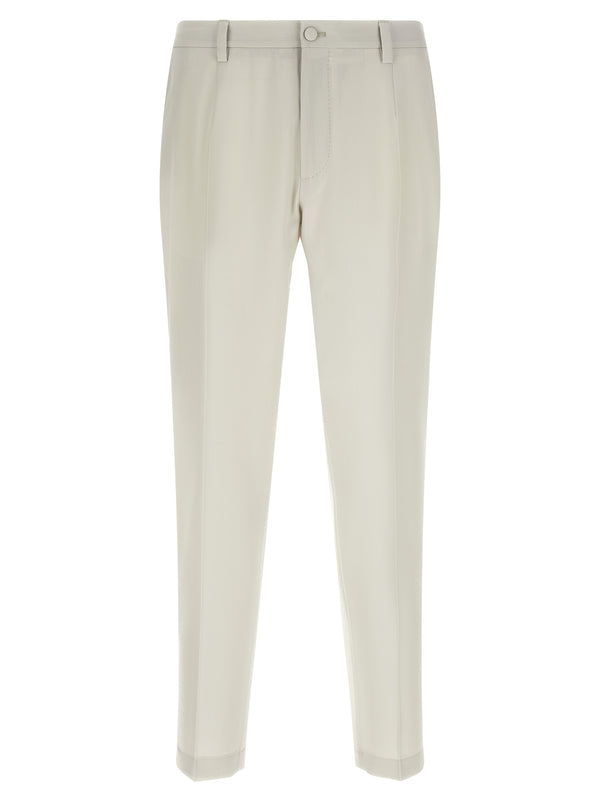 Dolce & Gabbana 100% Virgin Wool trousers in beige