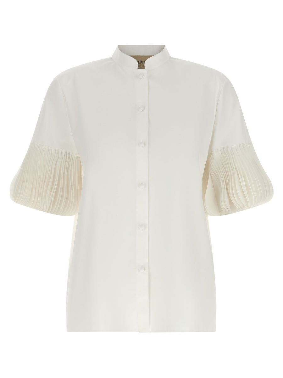 Valentino Garavani 100% cotton blouse in white